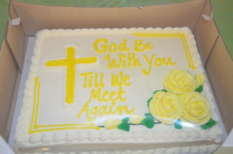 Going Away Cake